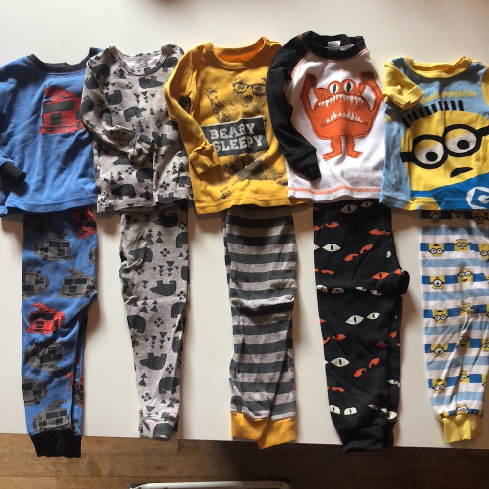 2T boys pajamas